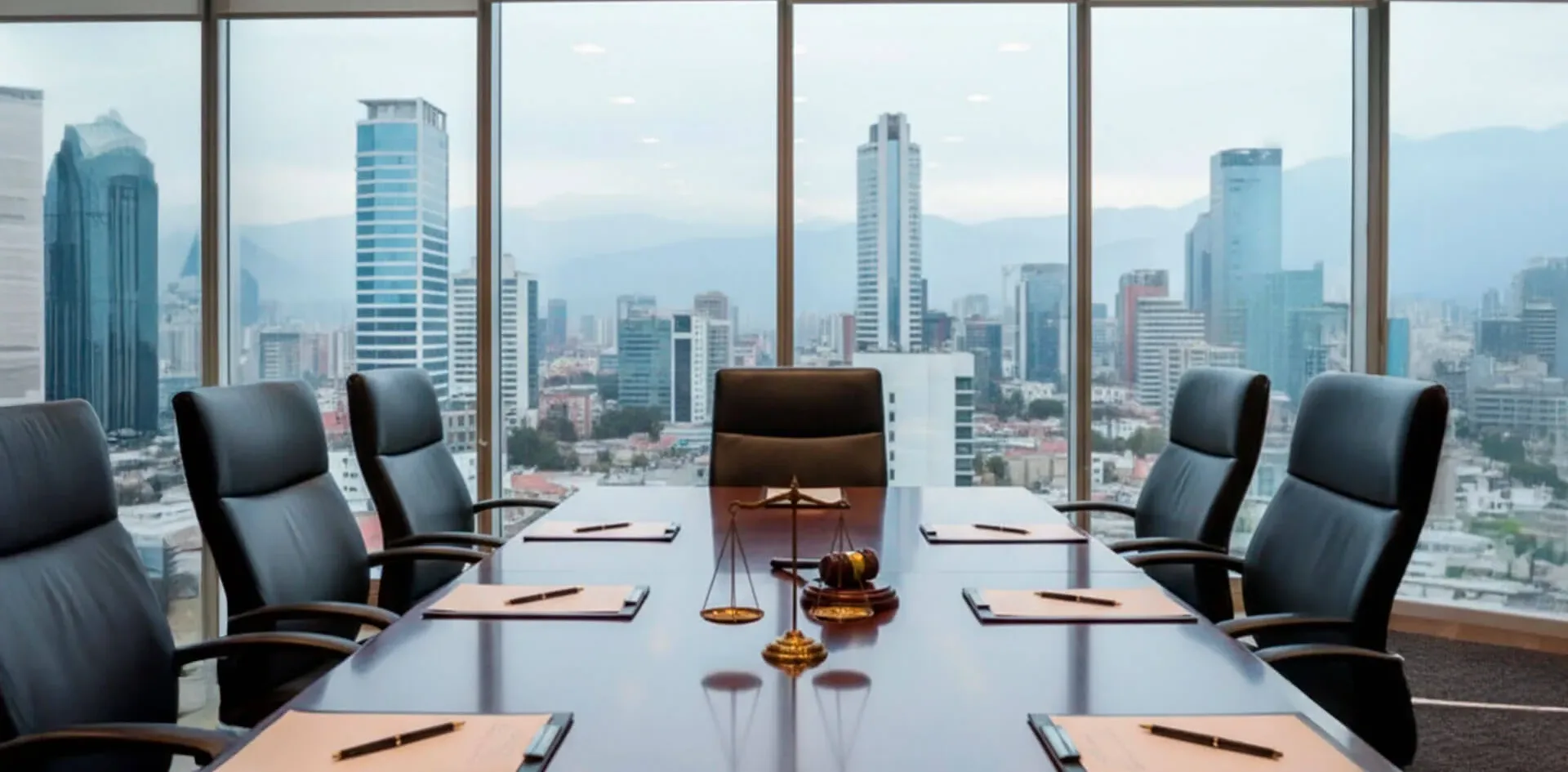Sala de reuniones de Fredes & Sánchez Abogados
